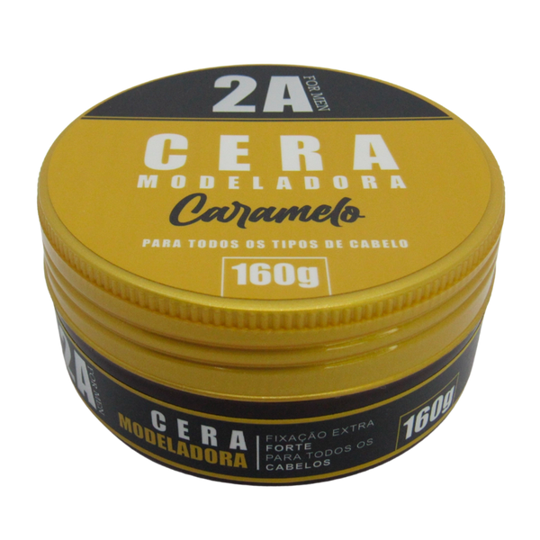 Cera Modeladora Caramelo - 2A For Men - 160g